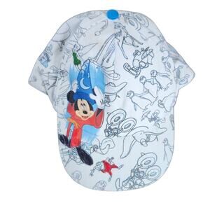 Disney Parks Hat Cap Ink And Paint Sorcerer Mickey Mouse Youth Size NWT